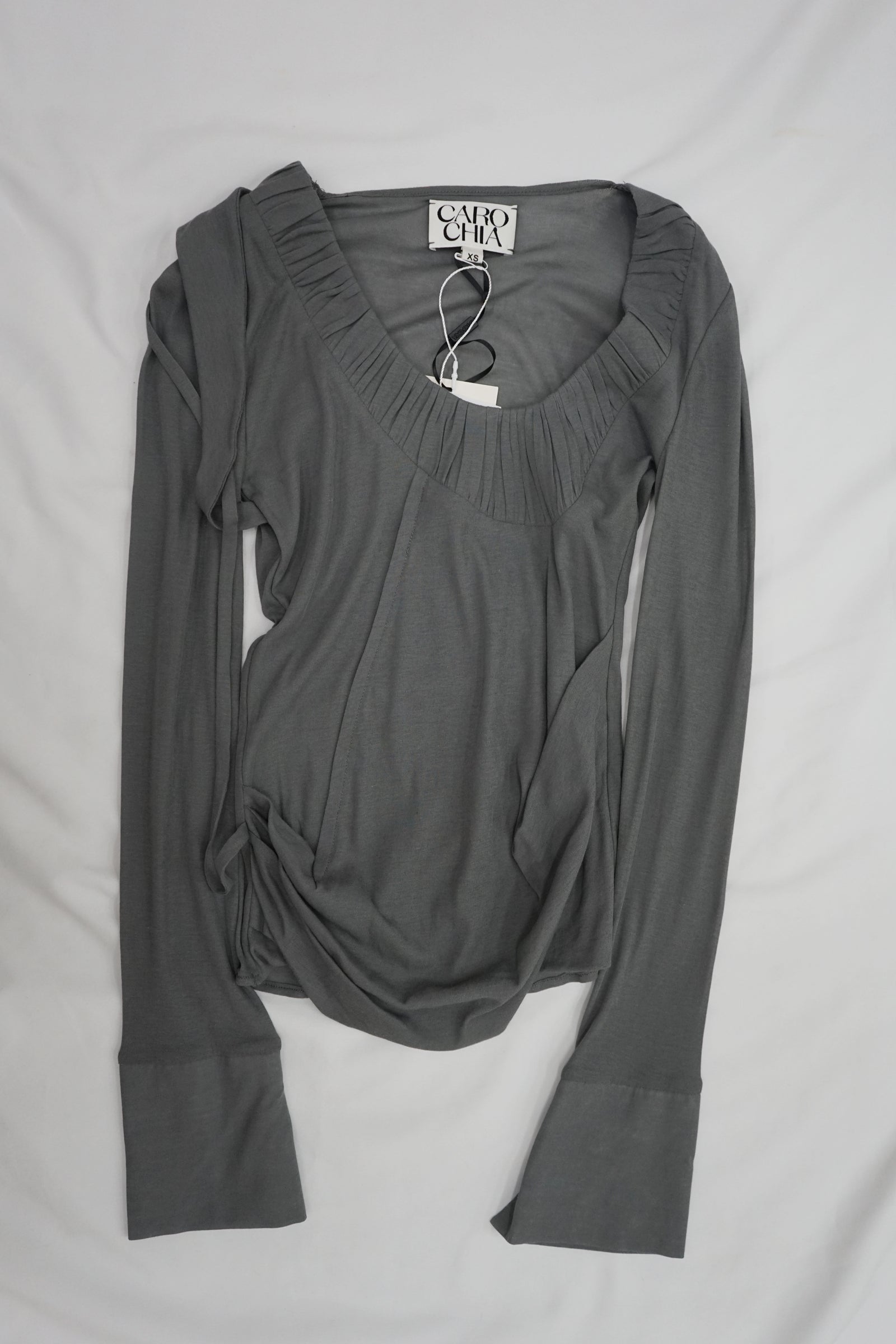 LOANE TOP - Grey