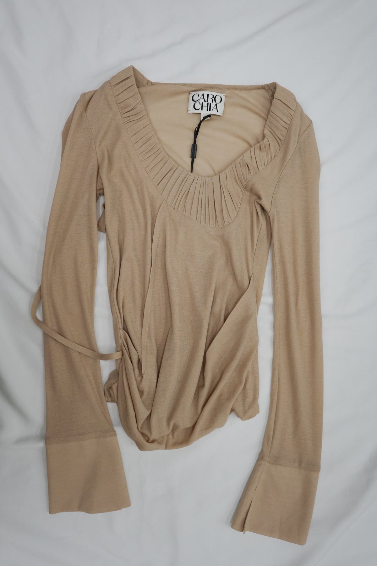 LOANE TOP - Nude