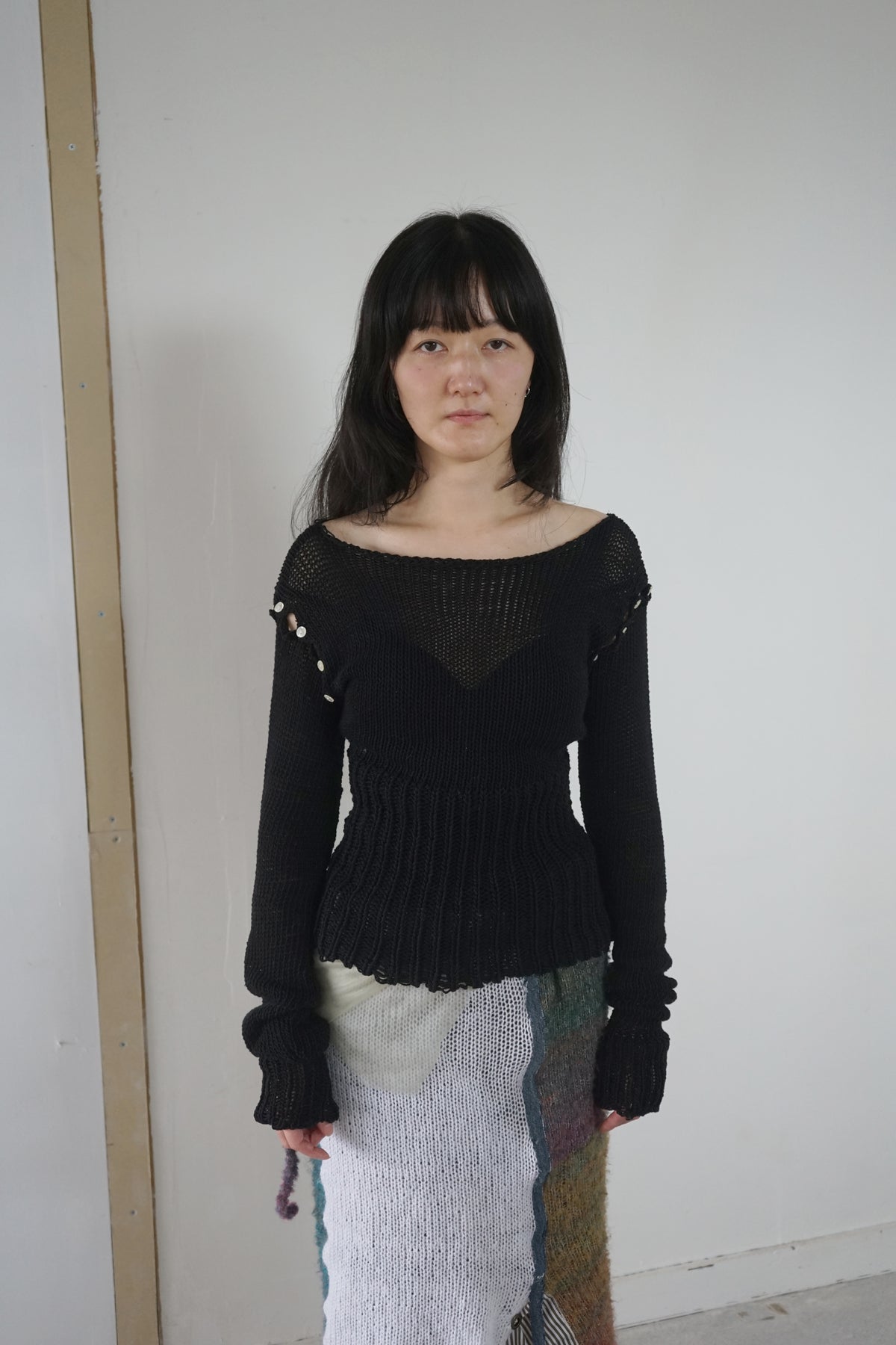 Detachable-Sleeve Sweater