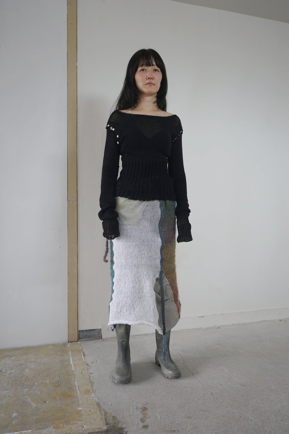 Detachable-Sleeve Sweater