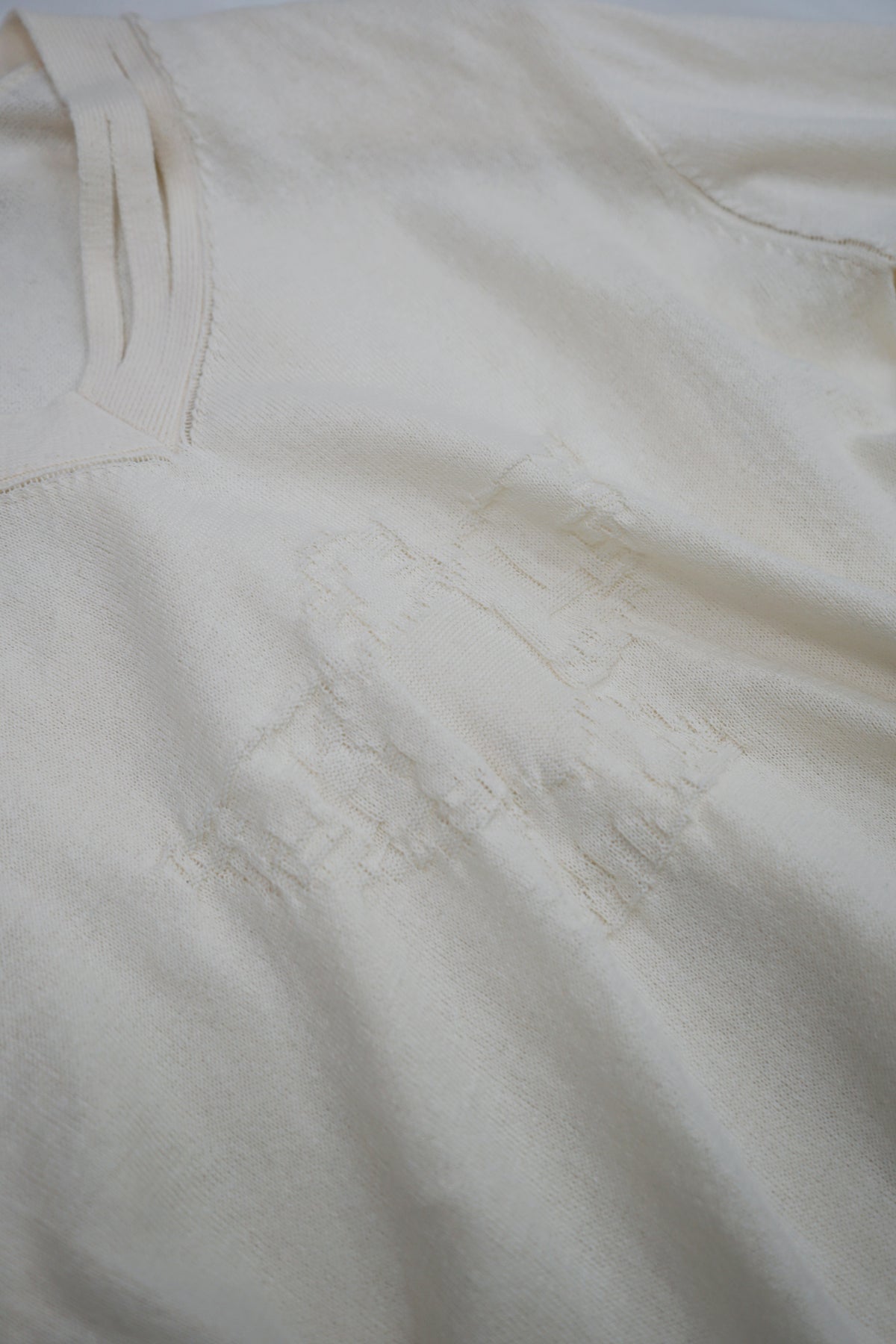 Hand-Dyed "KL" Knit Jumper - Ivoly