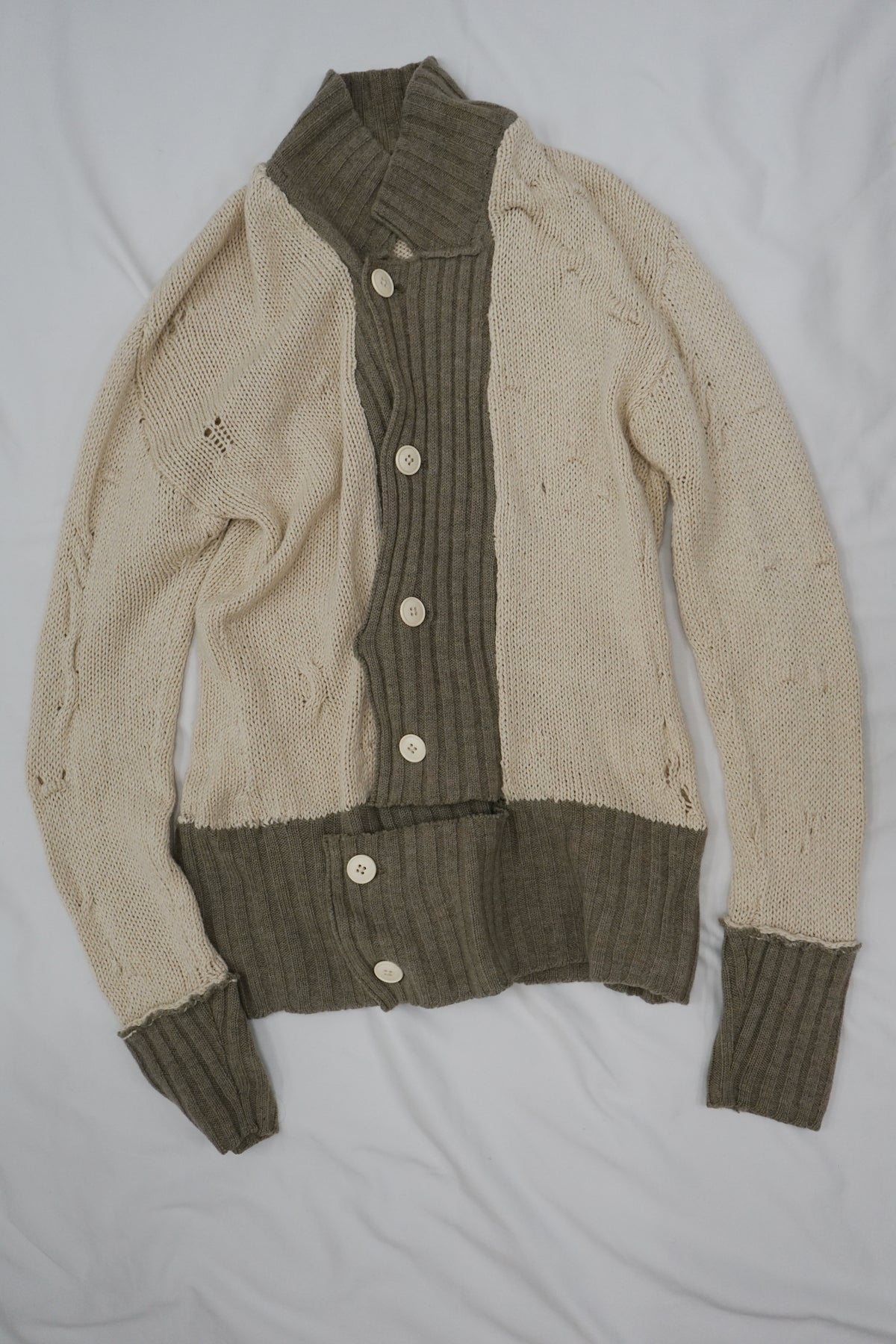 Upcycled Knit Cardigan