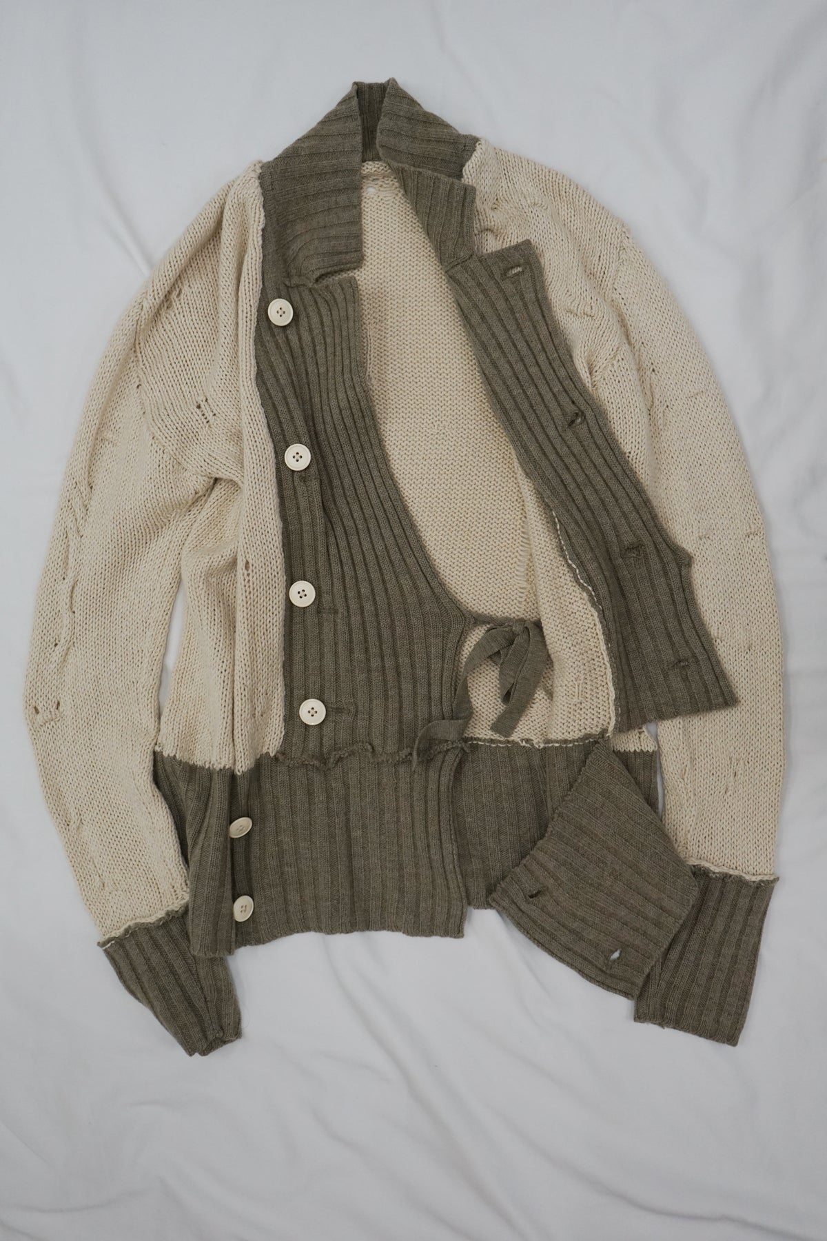 Upcycled Knit Cardigan