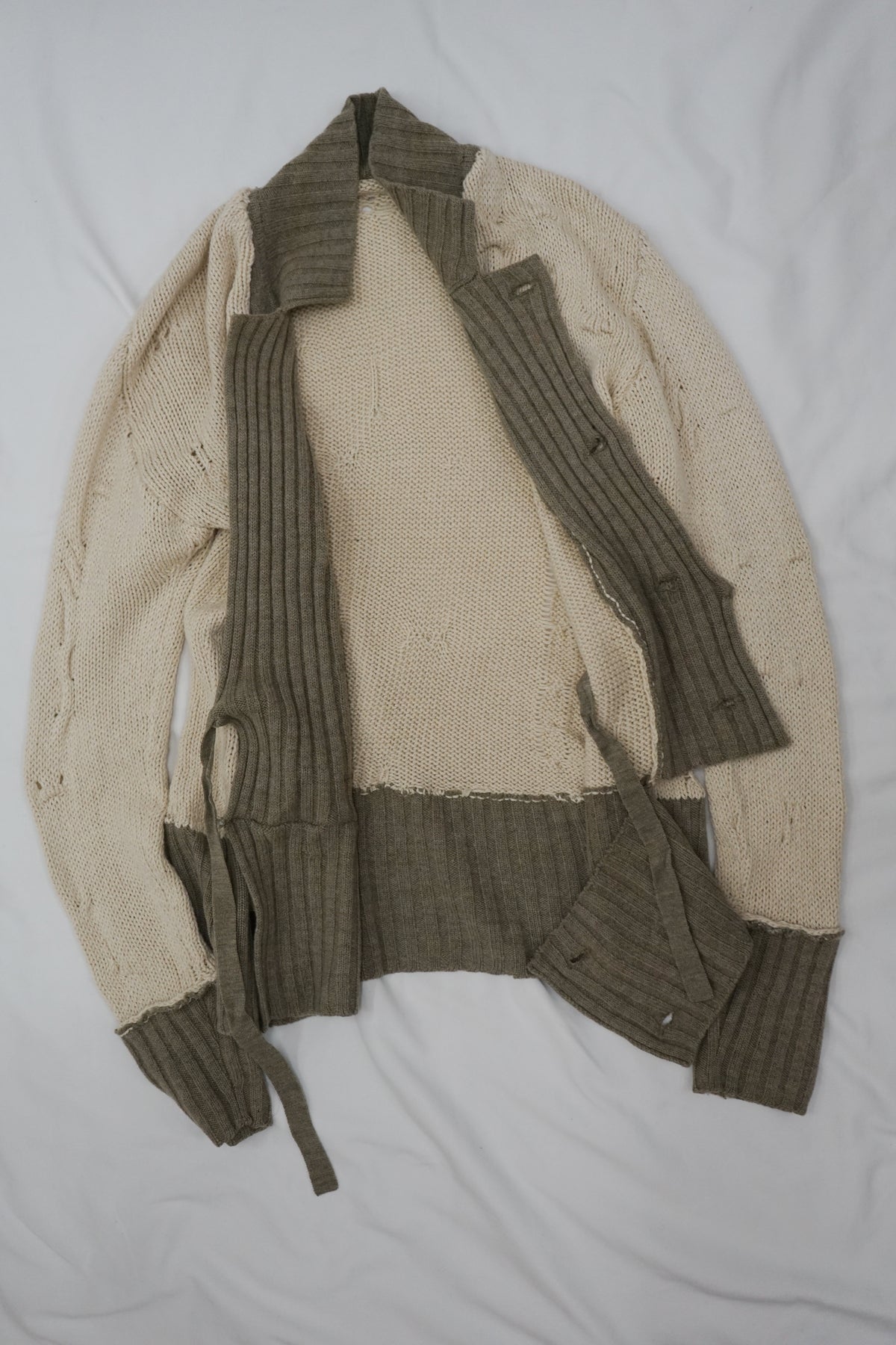 Upcycled Knit Cardigan