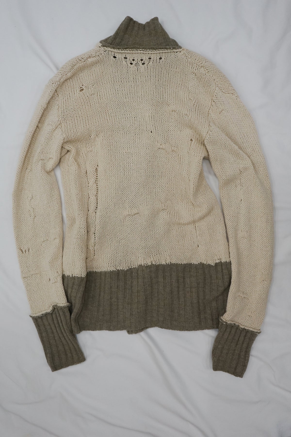 Upcycled Knit Cardigan