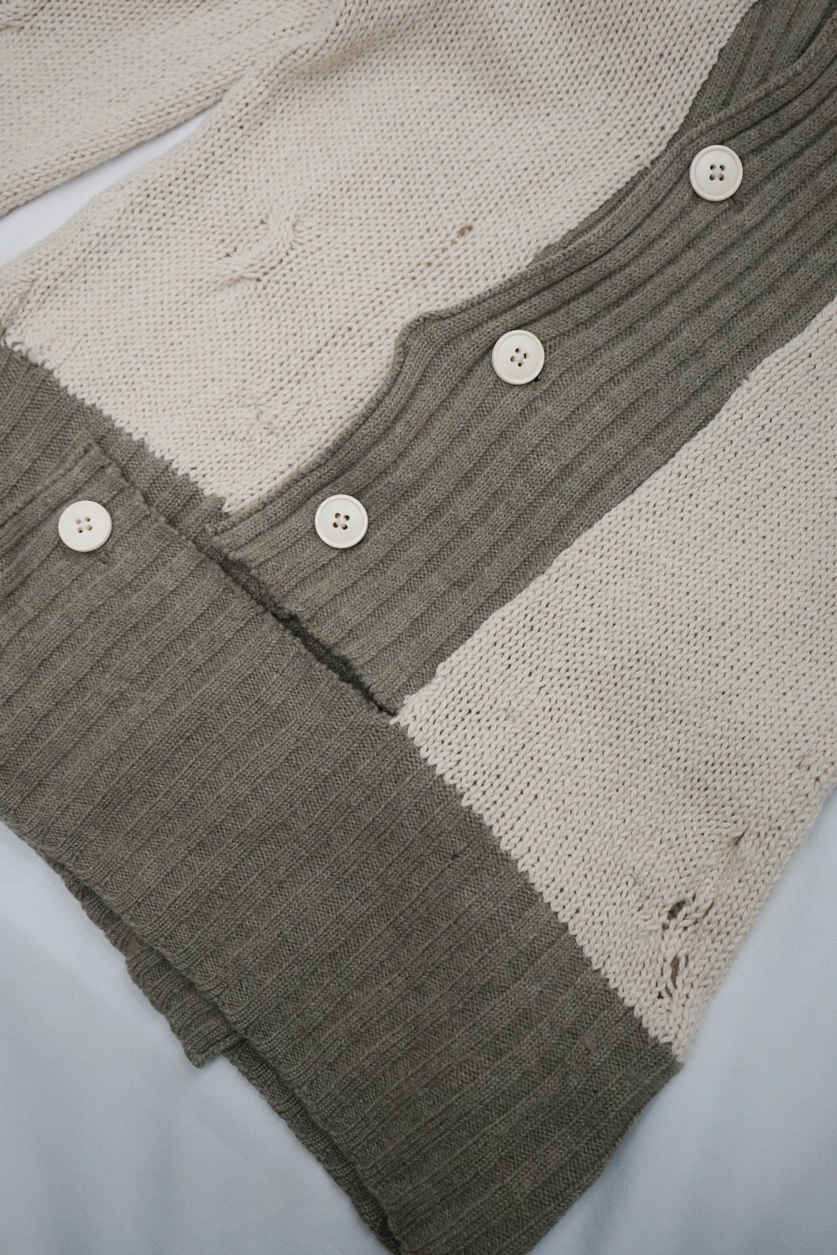 Upcycled Knit Cardigan
