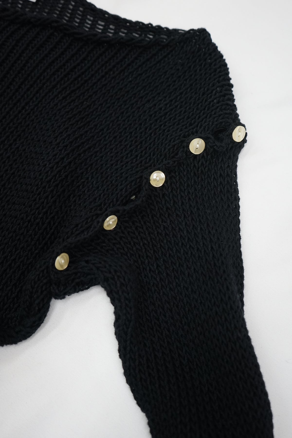 Detachable-Sleeve Sweater
