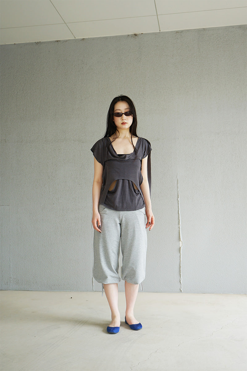 ANTRO GREY TOP