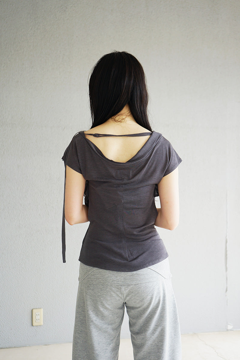 ANTRO GREY TOP