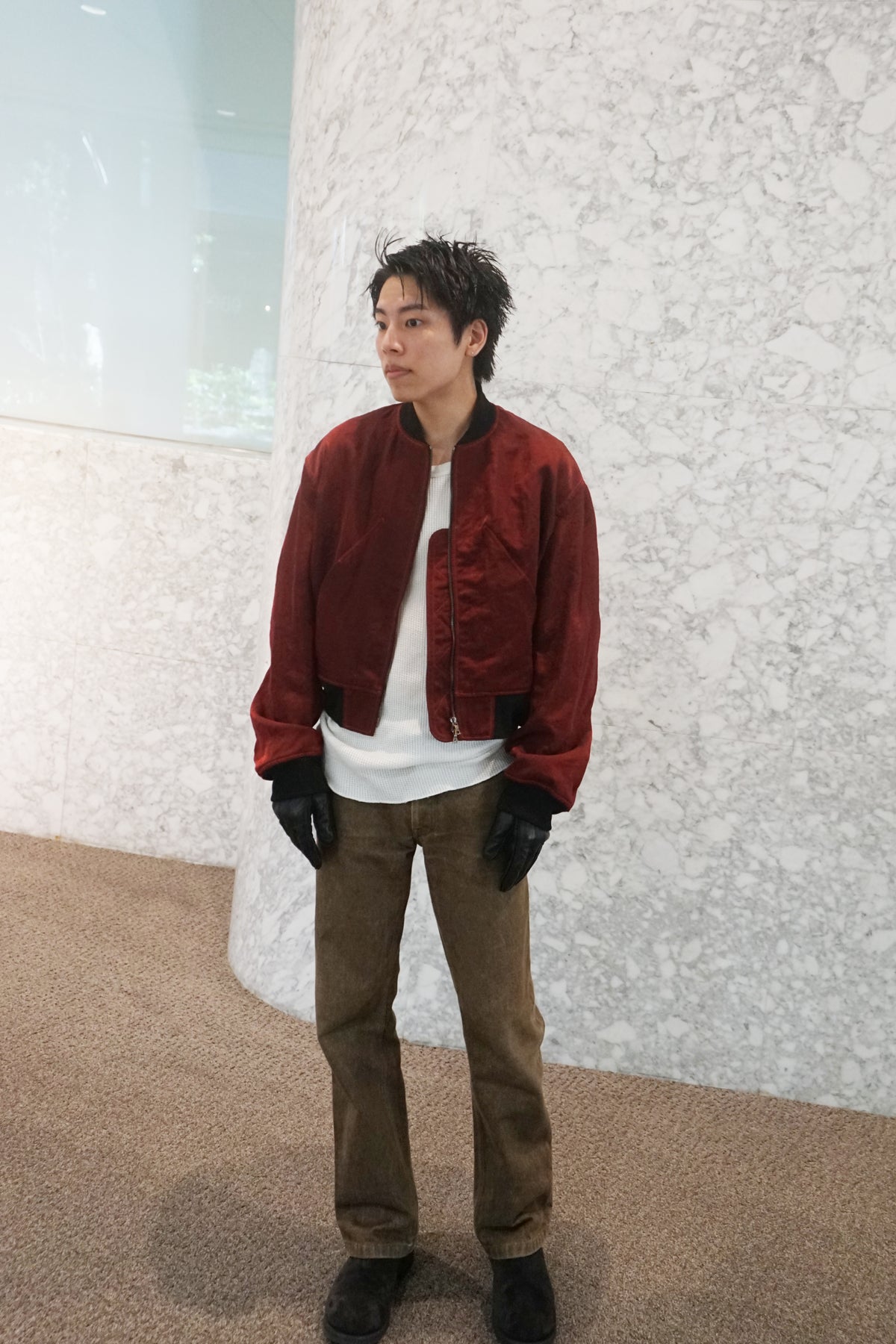 Heirloom Bomber Oxblood