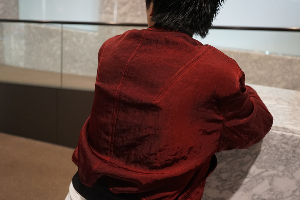 Heirloom Bomber Oxblood