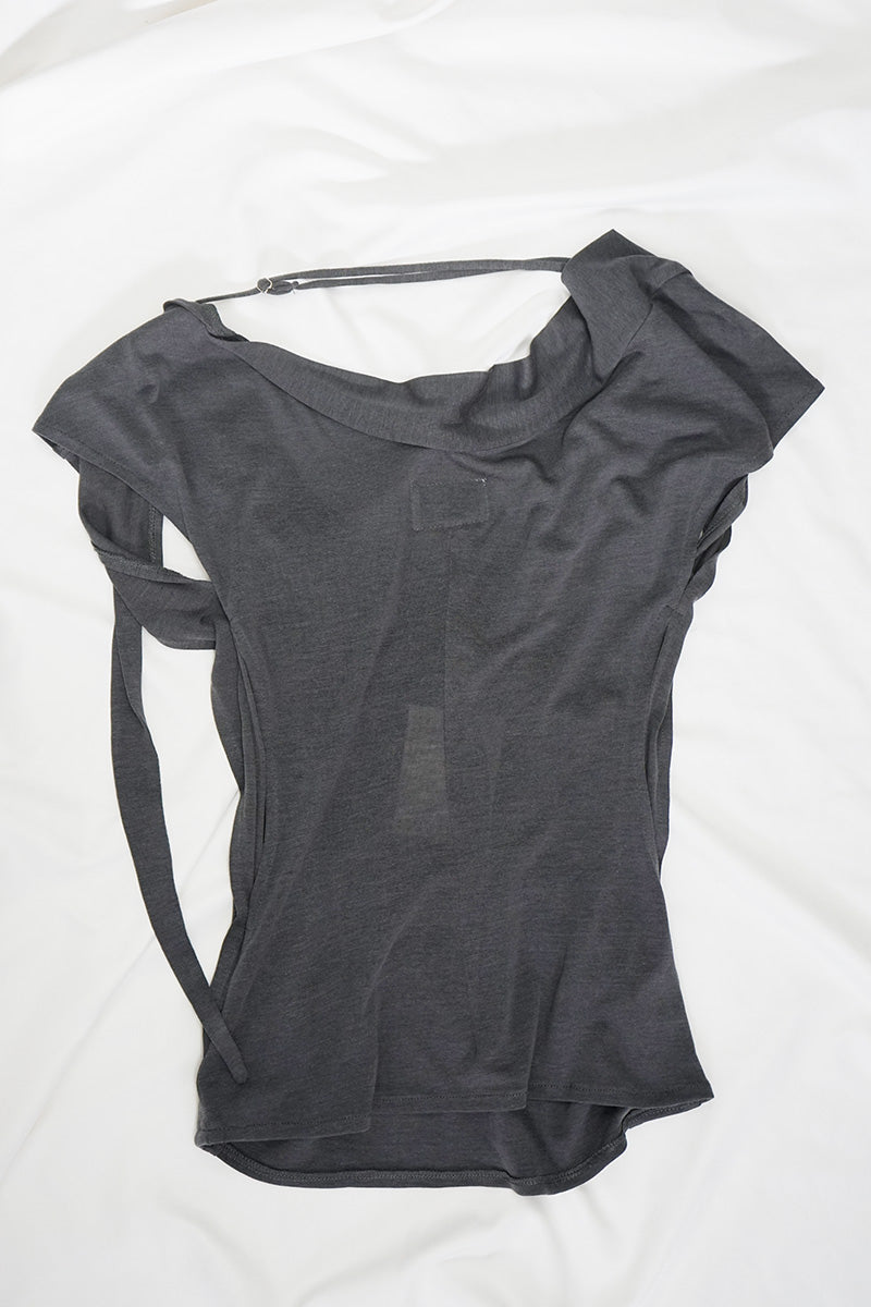 ANTRO GREY TOP