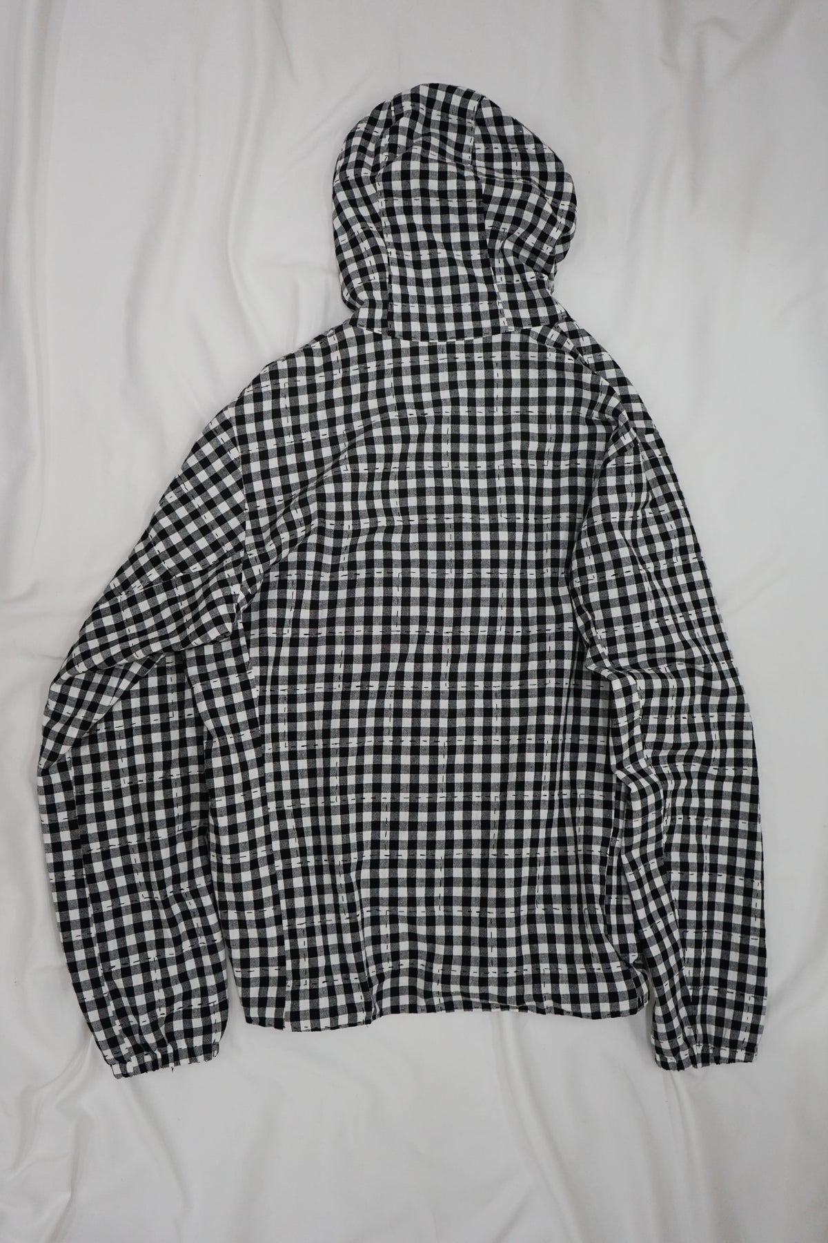Black and white check jacket
