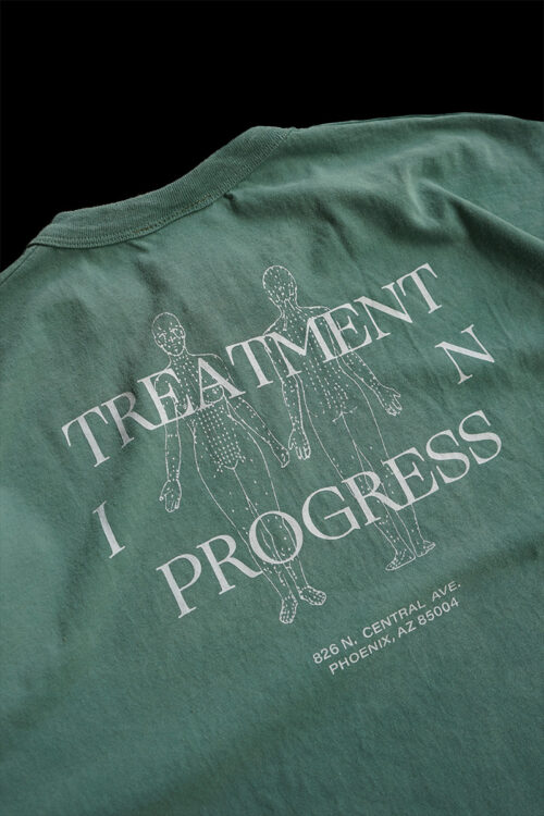 Treatment In Progress Tee - Sage