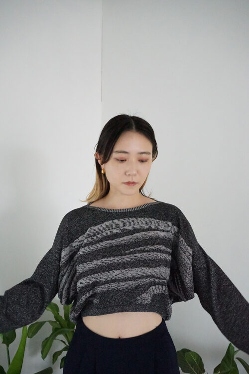‘Eeva, arms outstretched’ Movement Sweater