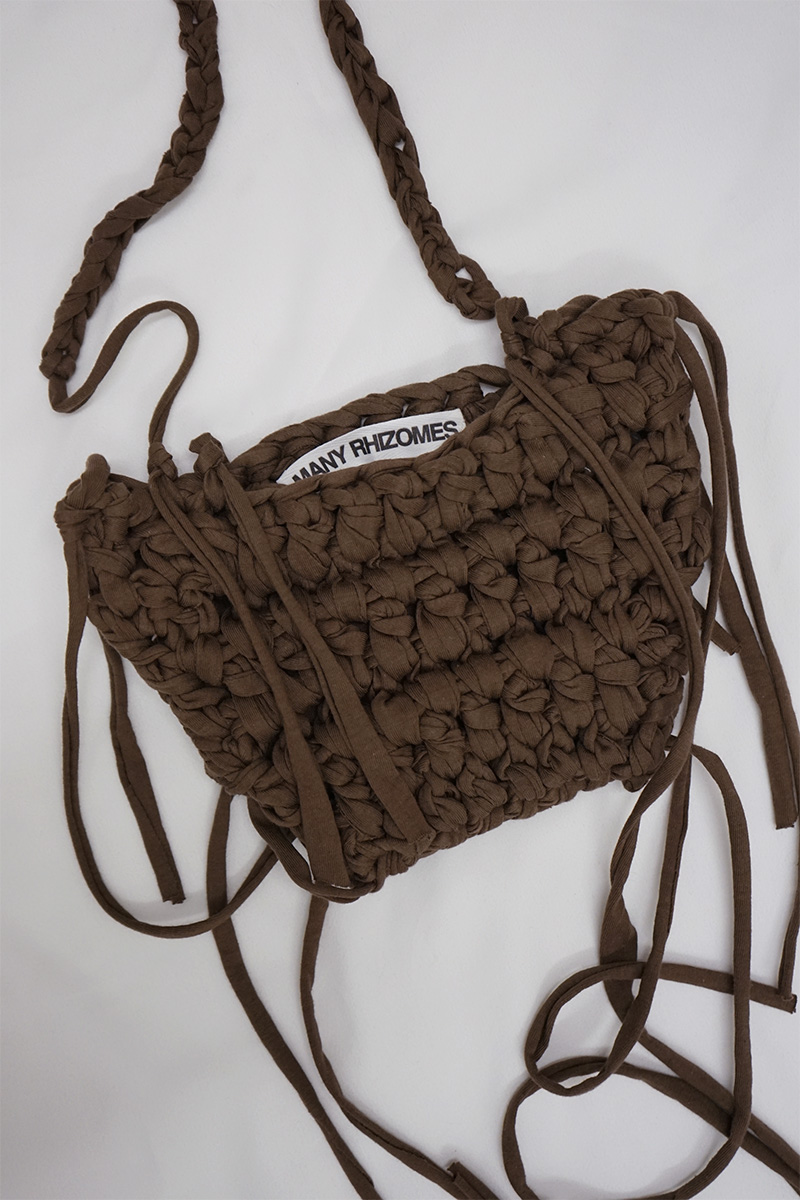 年末のプロモーション特価！ TRAPEZE BAG -Brown バッグ