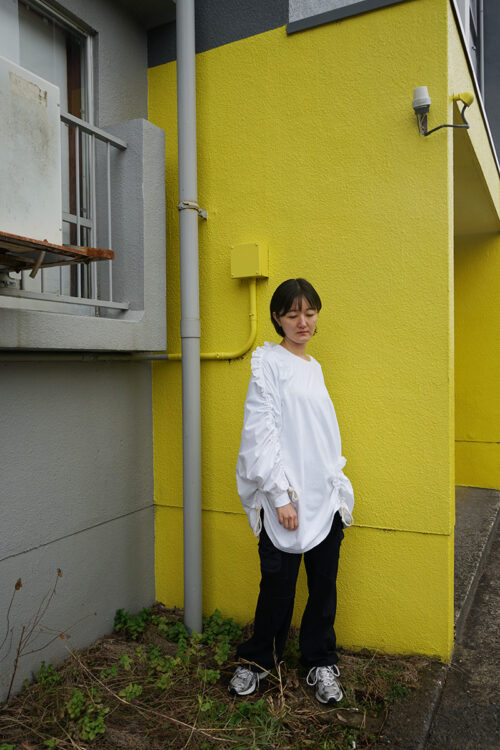 WORMY XL WHITE LONG SLEEVE