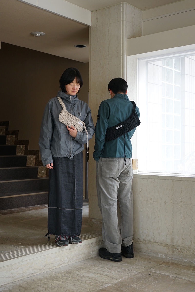 美品 MANY RHIZOMES Baguette bag Baguette bag