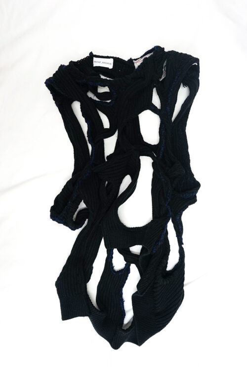 Black Knit Vest
