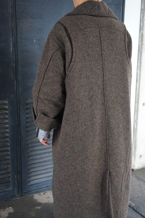 TAUPE AMIRAL WOOLCOAT
