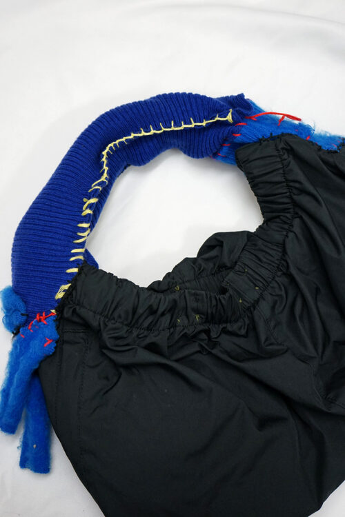 Blue arms bag