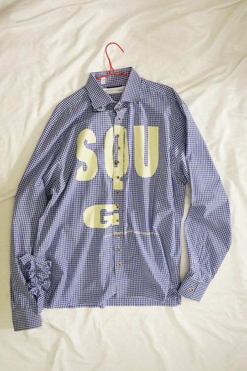 SQU overdeux buttoned shirt  2