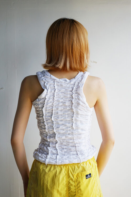 LINE RIBBON TANK TOP