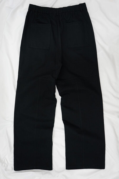 430000-WT-0124 BLACK WIDE TROUSERS