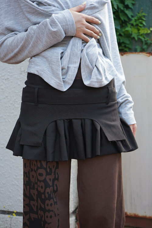 Wool Garter Skirt