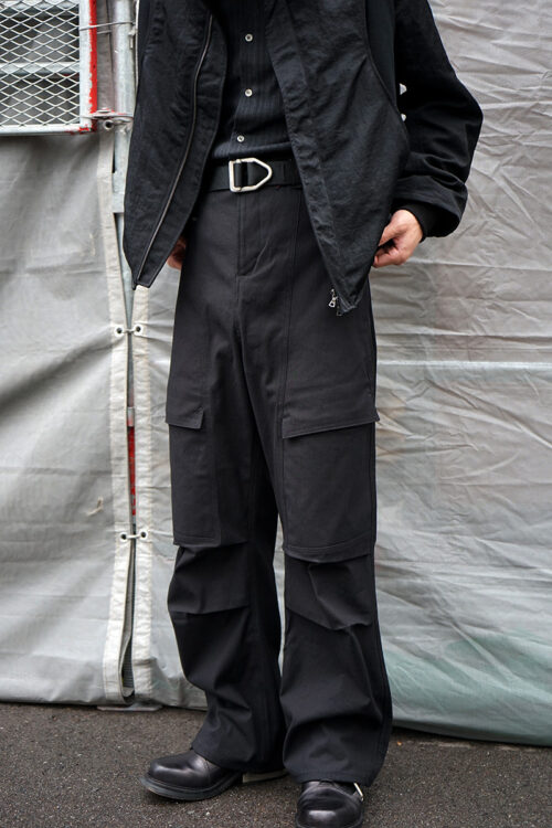 BLACK UTILITY TROUSER V3