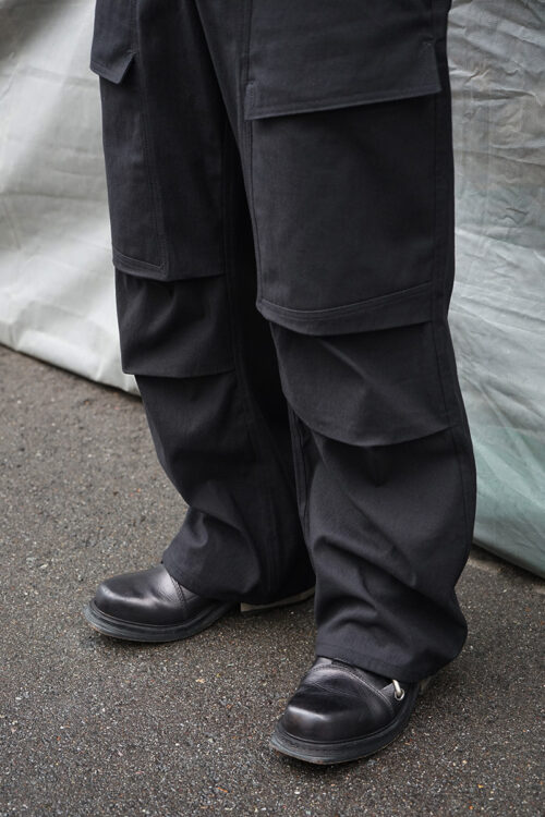 BLACK UTILITY TROUSER V3