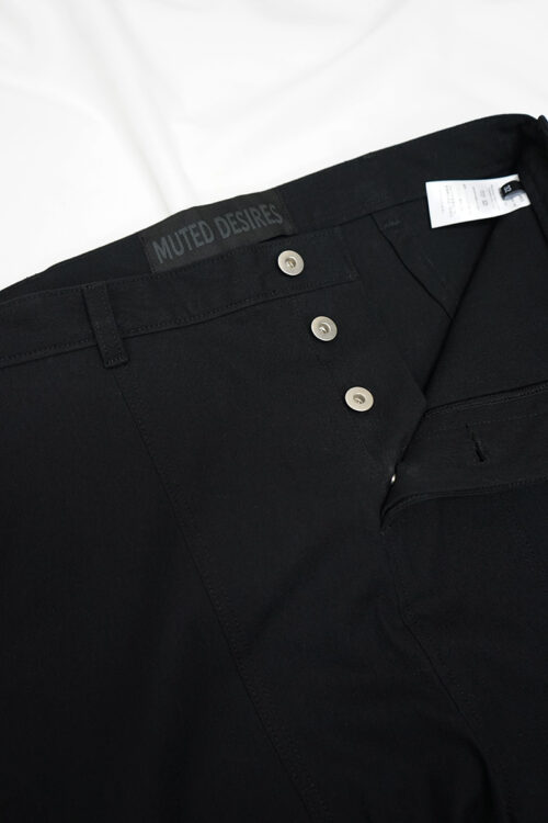 BLACK UTILITY TROUSER V3