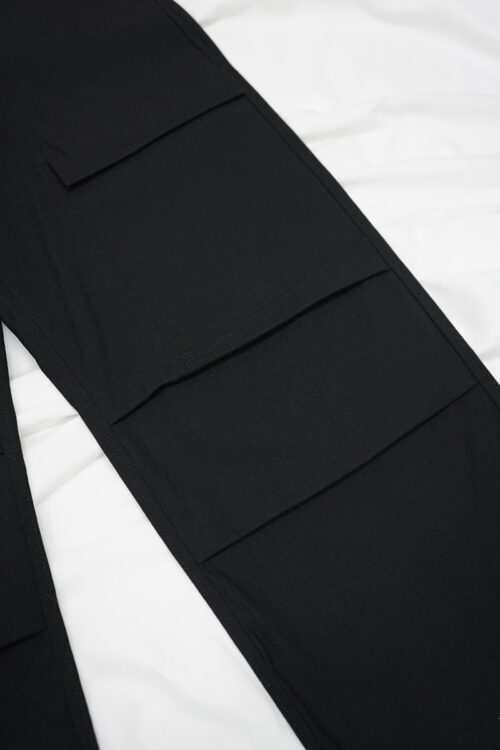 BLACK UTILITY TROUSER V3