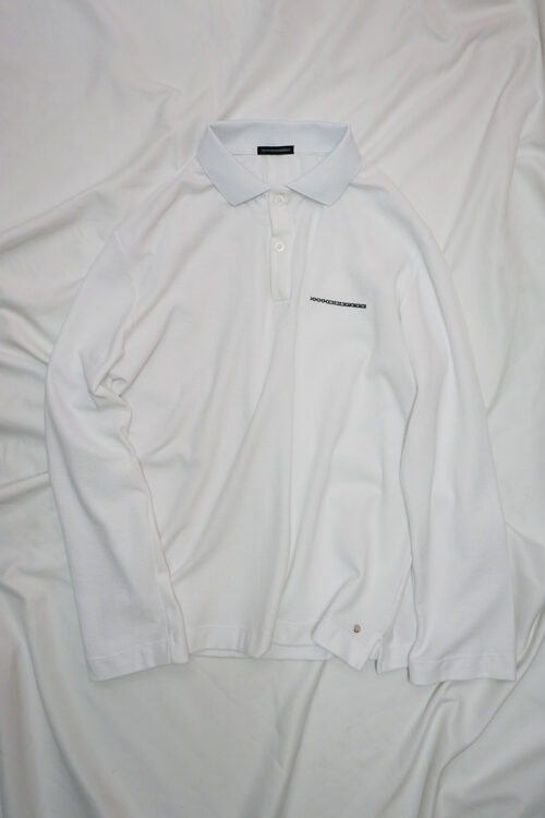 POLO LS SHIRT WHITE