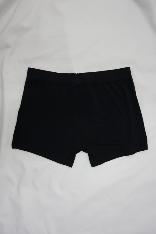 BLACK BOXER BRIEFS