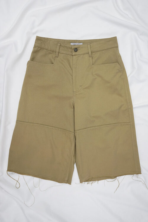 MUSTARD WIDE SAILOR SHORTS