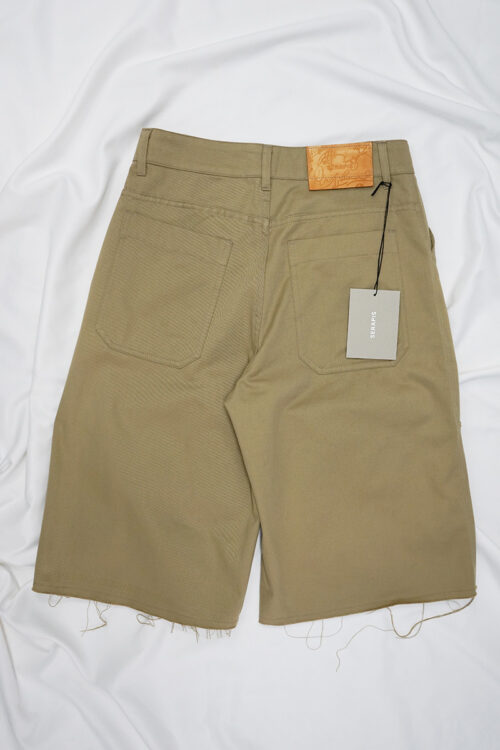 MUSTARD WIDE SAILOR SHORTS