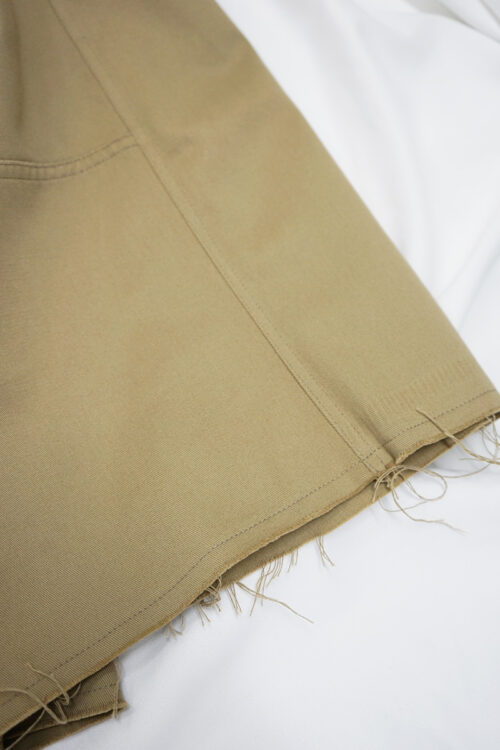 MUSTARD WIDE SAILOR SHORTS