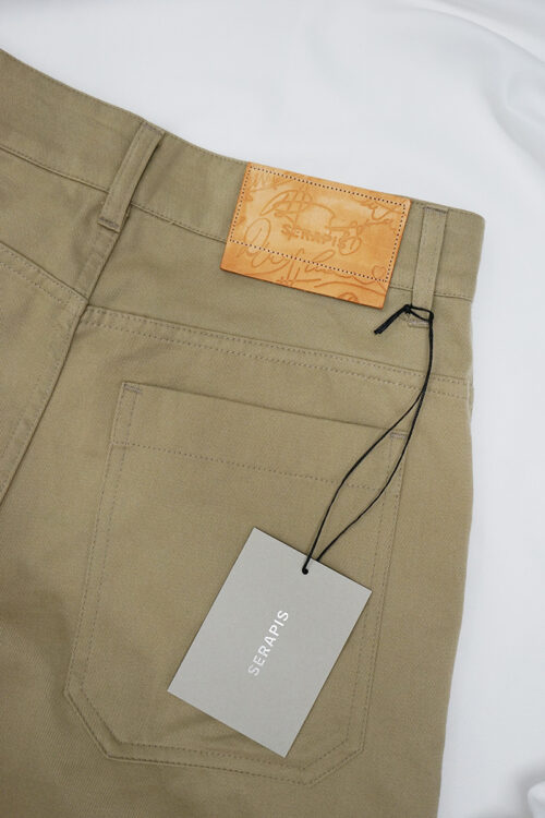 MUSTARD WIDE SAILOR SHORTS