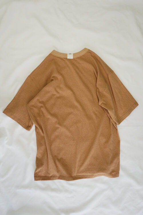 Beige Ringer T-shirt (Reversible)
