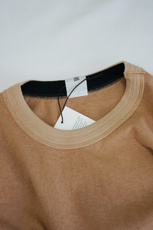 Beige Ringer T-shirt (Reversible)
