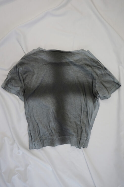 Placket T-Shirt / Gray