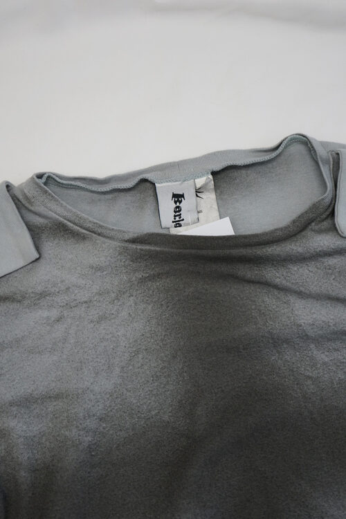 Placket T-Shirt / Gray
