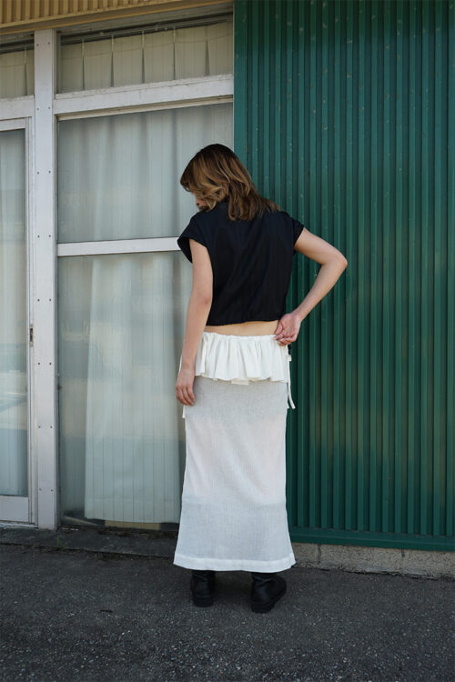 Cotton gaze skirt
