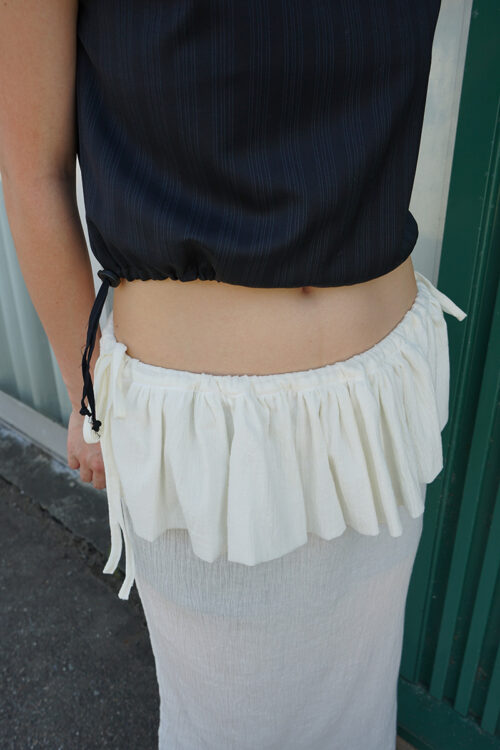 Cotton gaze skirt