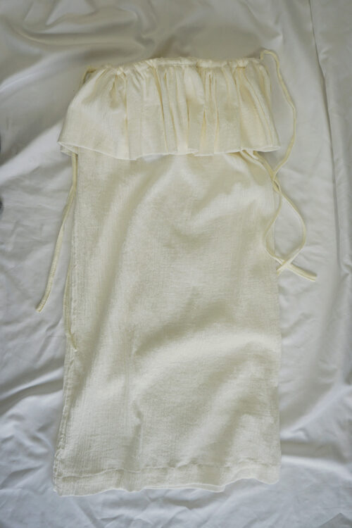 Cotton gaze skirt