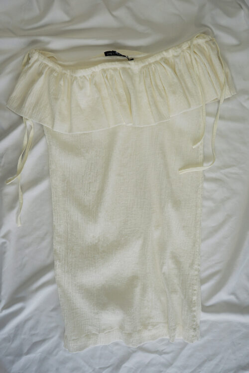 Cotton gaze skirt