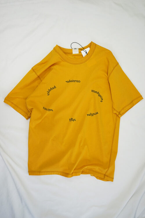 T-shirts in the mirror - Orange