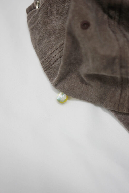 BROWN MURANO BEAD CAP