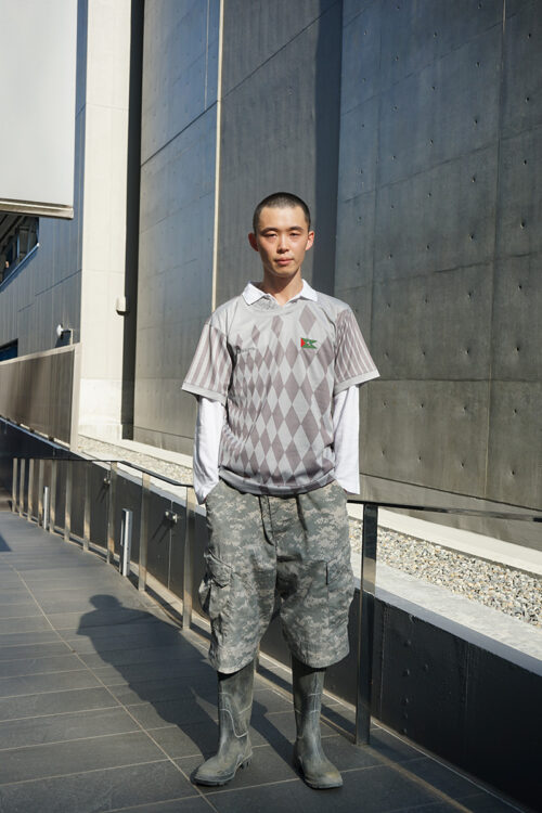 SILVER WAISTBAND SS T-SHIRT